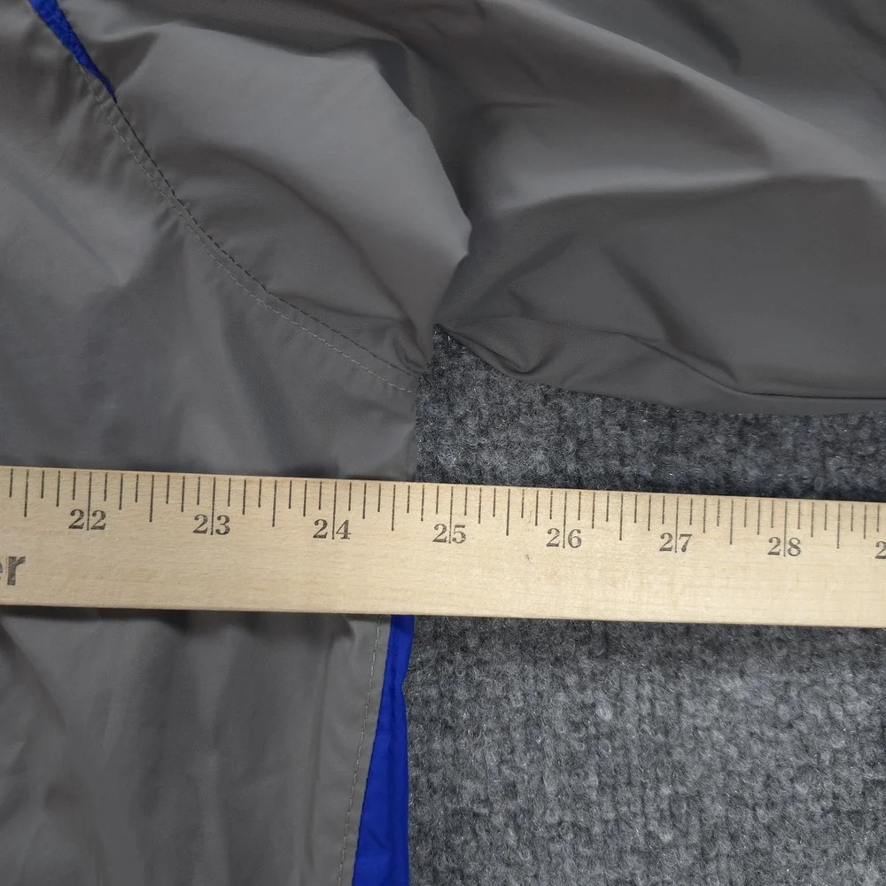 Kansas‎ Jayhawks Jacket Mens Large Gray NCAA Football Columbia Full Zip Hooded